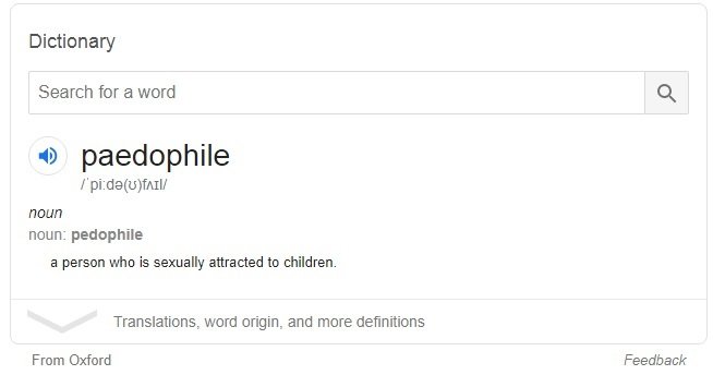 penyebab pedofilia